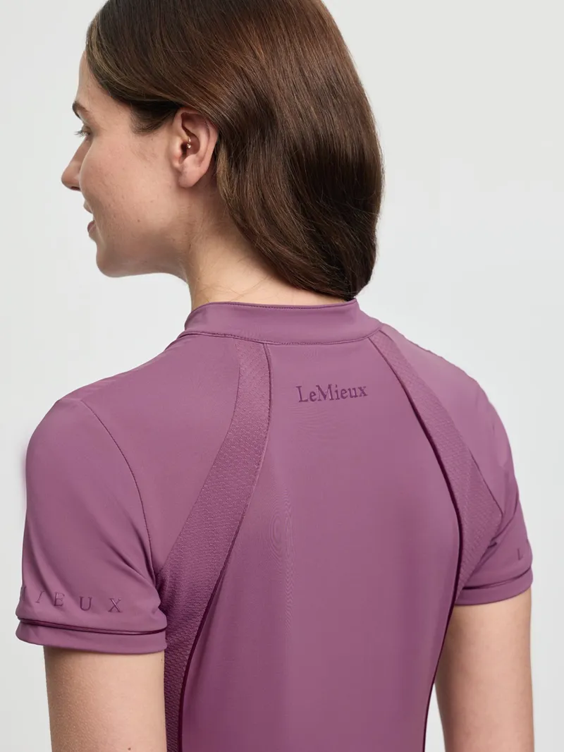 LeMieux Lisa Mesh Base Layer Ladies in Mallow-5