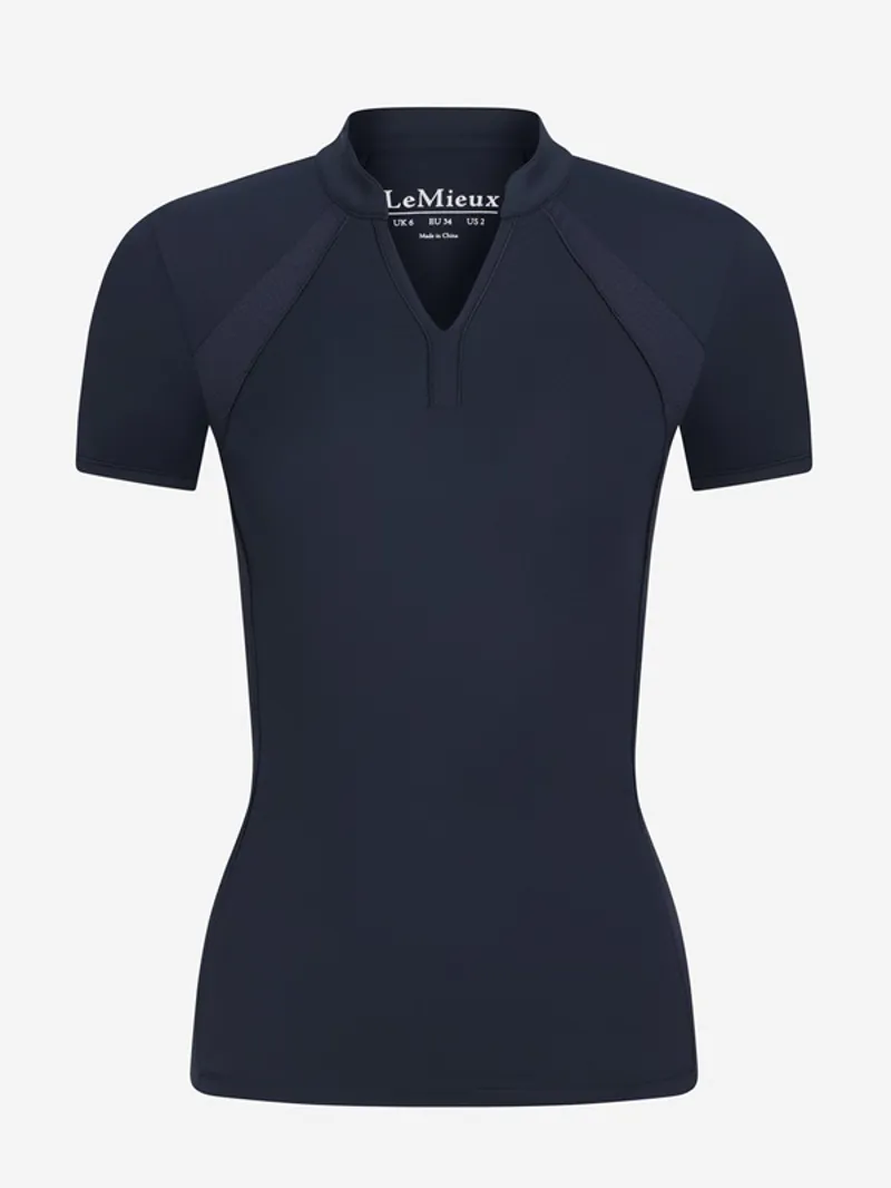 LeMieux Lisa Mesh Base Layer Ladies in Navy