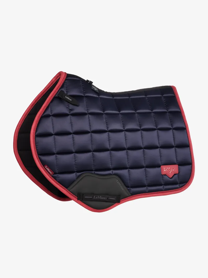 LeMieux Loire Classic Close Contact Square in Navy and Cranberry