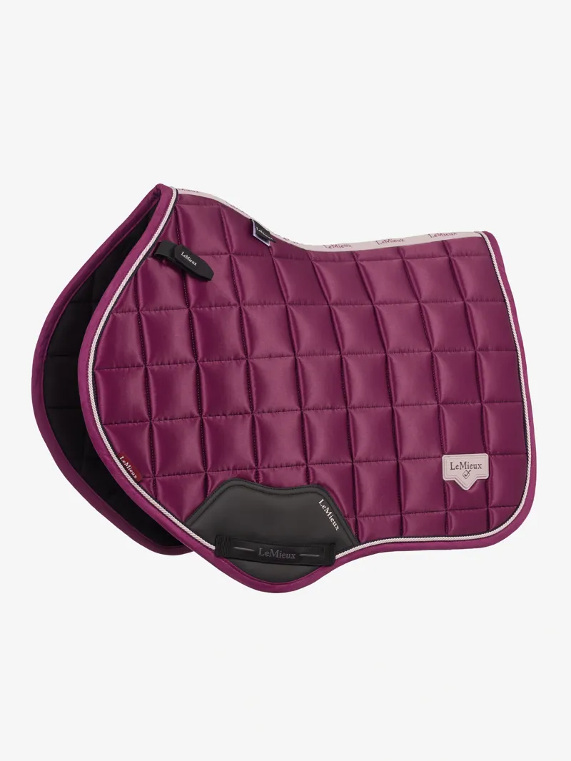 LeMieux Loire Classic Close Contact Saddle Pad in Blackberry