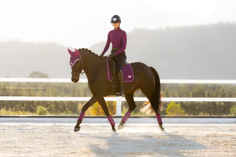LeMieux Loire Classic Dressage Square in Blackberry-3