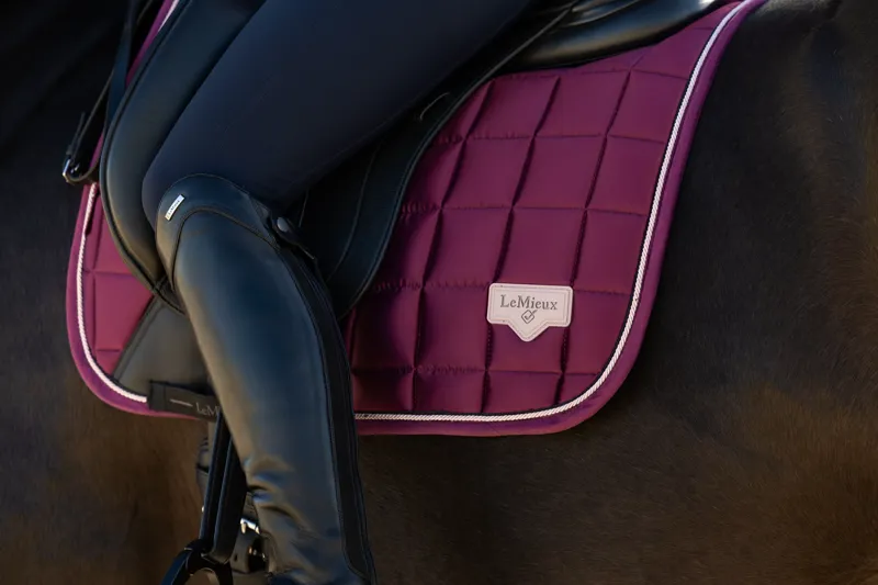 LeMieux Loire Classic Dressage Square in Blackberry-4