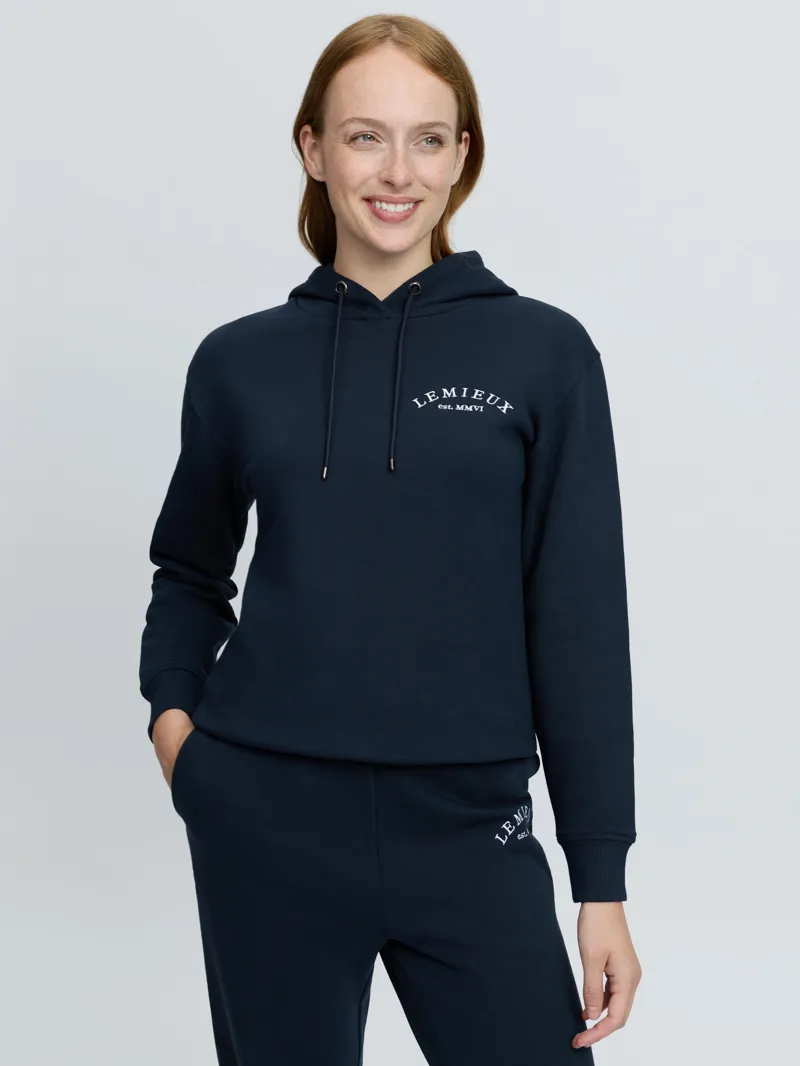 LeMieux Luna Hoodie Ladies in Navy-3