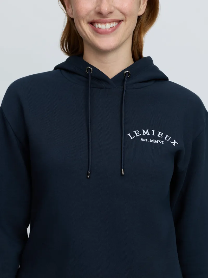 LeMieux Luna Hoodie Ladies in Navy-5