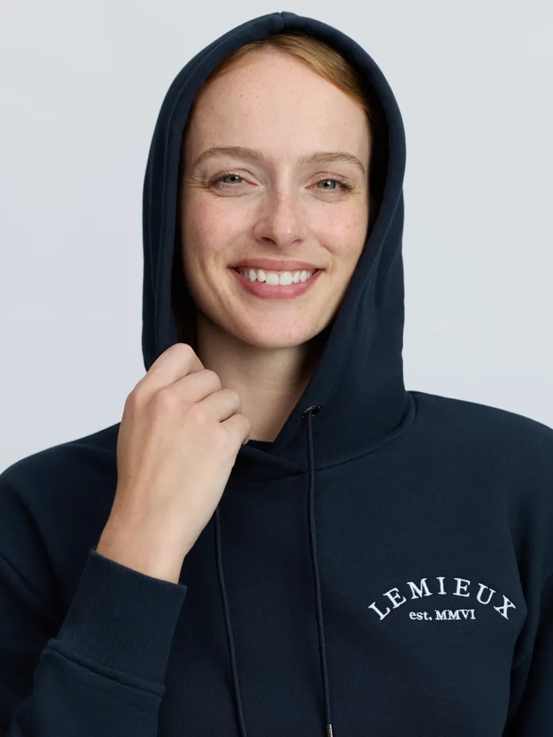 LeMieux Luna Hoodie Ladies in Navy-4