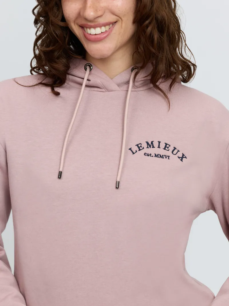 LeMieux Luna Hoodie Ladies in Wild Rose-1