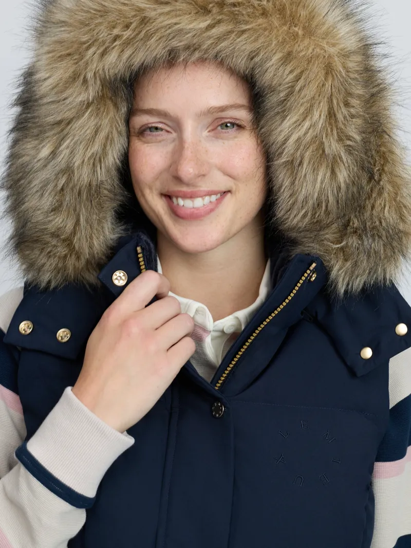 LeMieux Margot Hooded Gilet Ladies in Navy-7