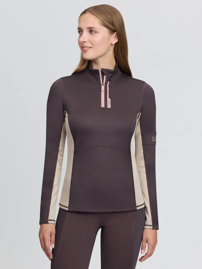 LeMieux Matilda Mid Layer Ladies in Cocoa
