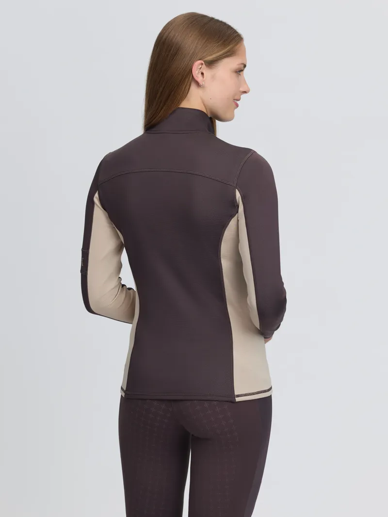 LeMieux Matilda Mid Layer Ladies in Cocoa-2