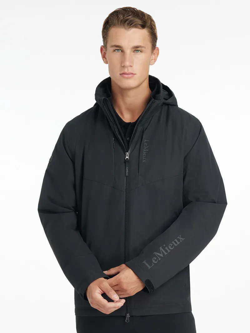 LeMieux Waterproof Team Jacket Mens in Black