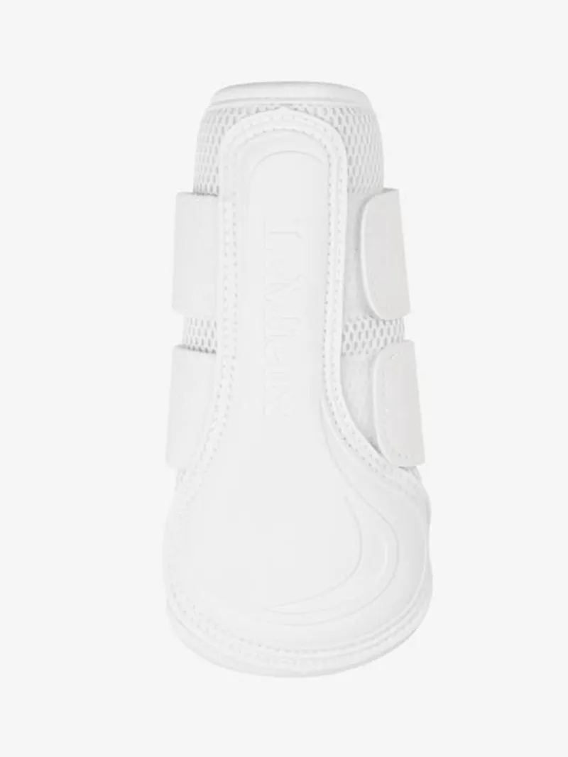 LeMieux Mesh Brushing Boots in White-1