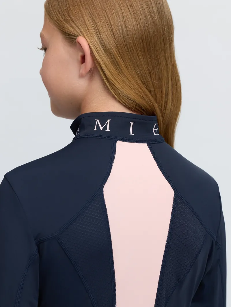 LeMieux Mia Mesh Base Layer Young Rider in Navy-2