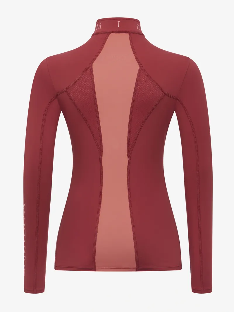 LeMieux Mia Mesh Base Layer Young Rider in Russet-6