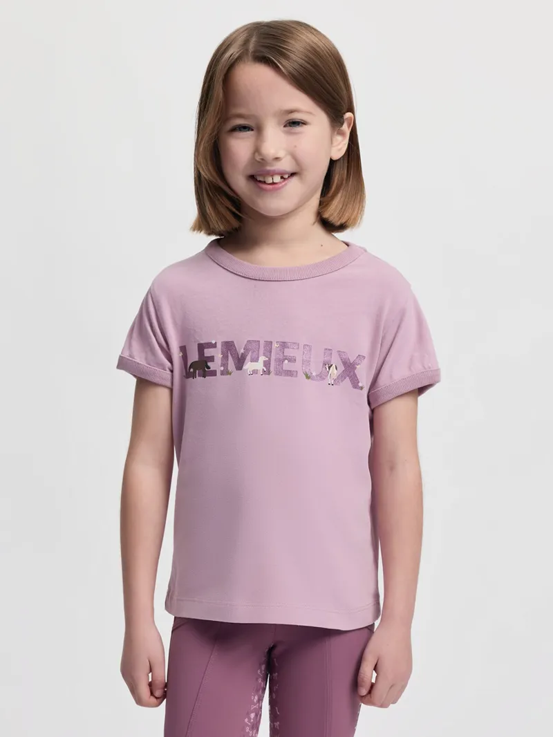 LeMieux Mini Alex T-Shirt in Fondant-1