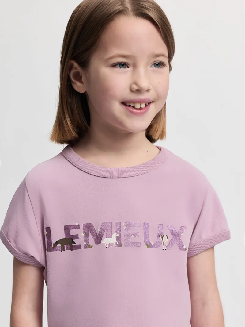 LeMieux Mini Alex T-Shirt in Fondant-3