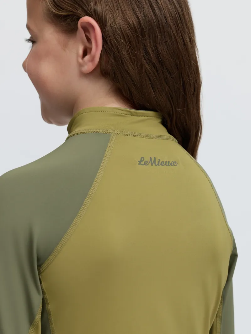 LeMieux Mini Base Layer in Gooseberry and Willow-1