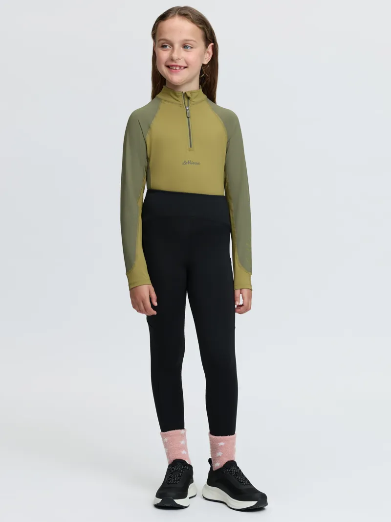 LeMieux Mini Base Layer in Gooseberry and Willow-3
