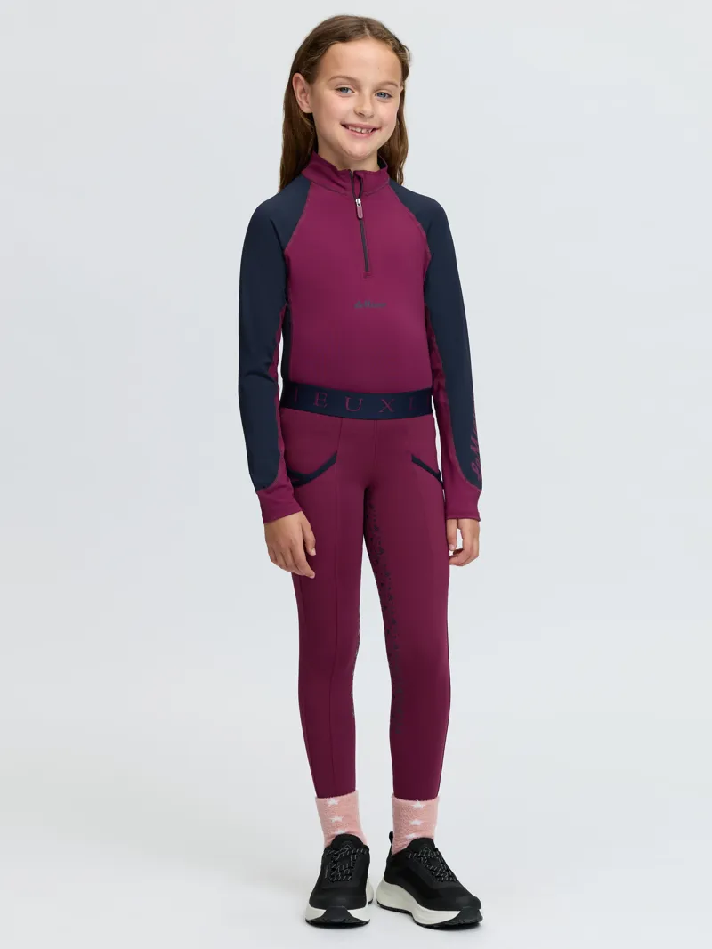 LeMieux Mini Base Layer in Blackberry-4
