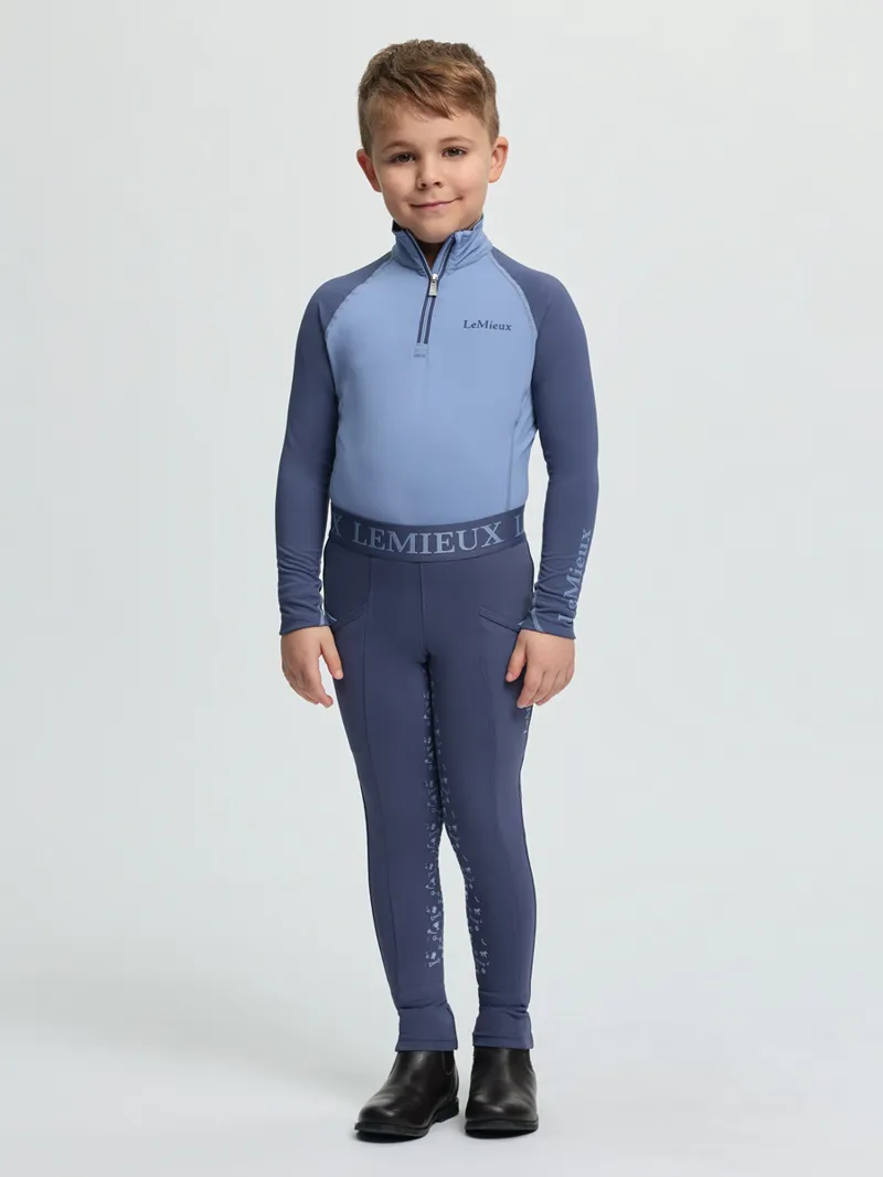 LeMieux Mini Base Layer in Powder Blue-7