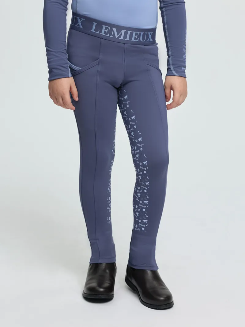 LeMieux Mini Pull On Breech in Shadow-1