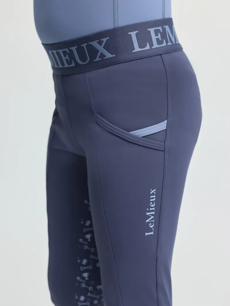 LeMieux Mini Pull On Breech in Shadow-3