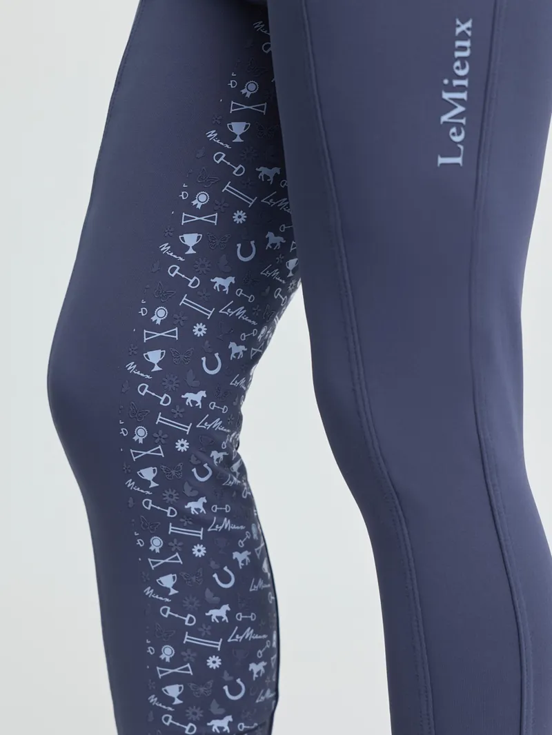 LeMieux Mini Pull On Breech in Shadow-4