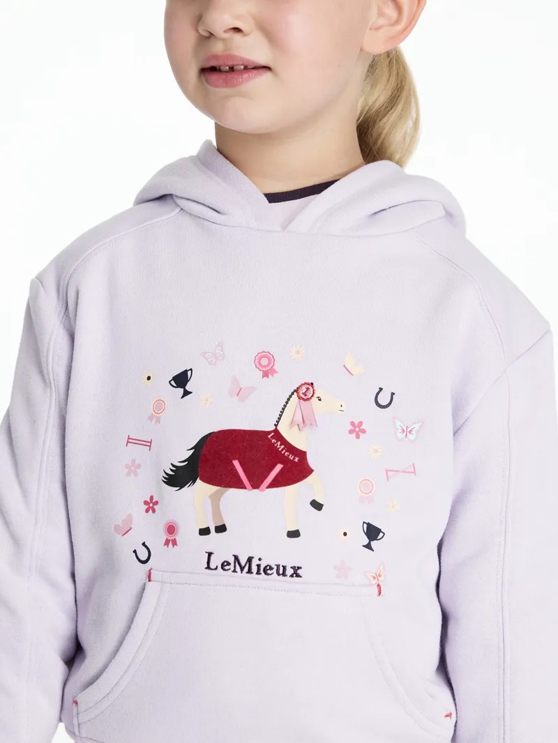 LeMieux Mini Romi Hoodie in Lilac-1