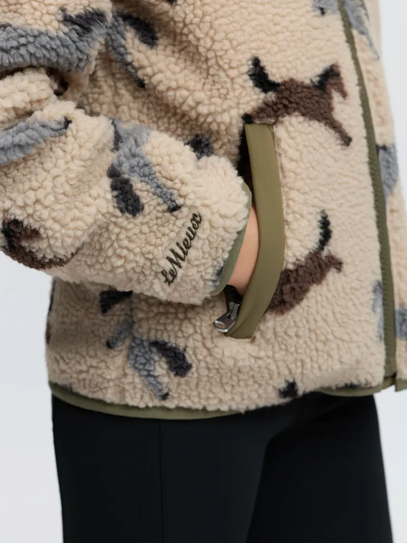 LeMieux Mini Theo Pony Fleece in Willow Green-5