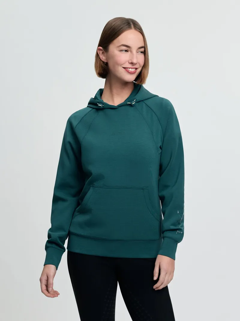 LeMieux Nadine Airflow Hoodie Ladies in Jungle-6