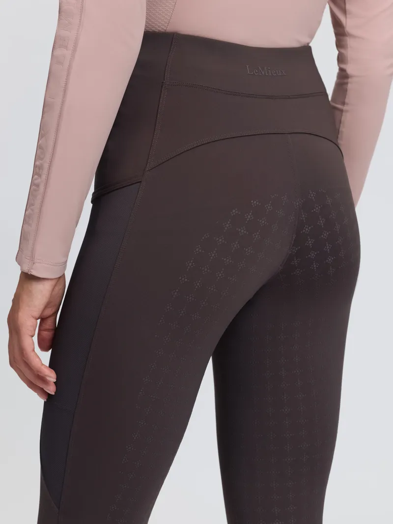 LeMieux Naomi Pull On Breeches Ladies in Cocoa-4
