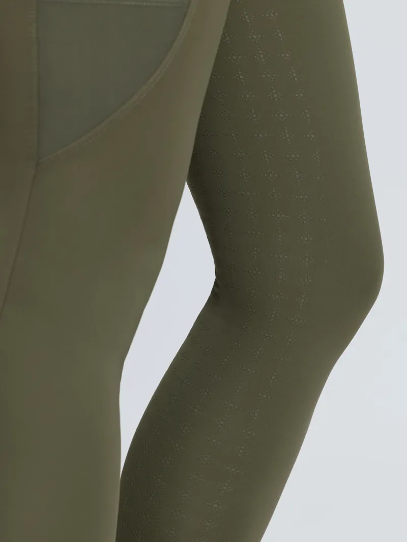 LeMieux Naomi Pull On Breeches Ladies in Willow Green-7