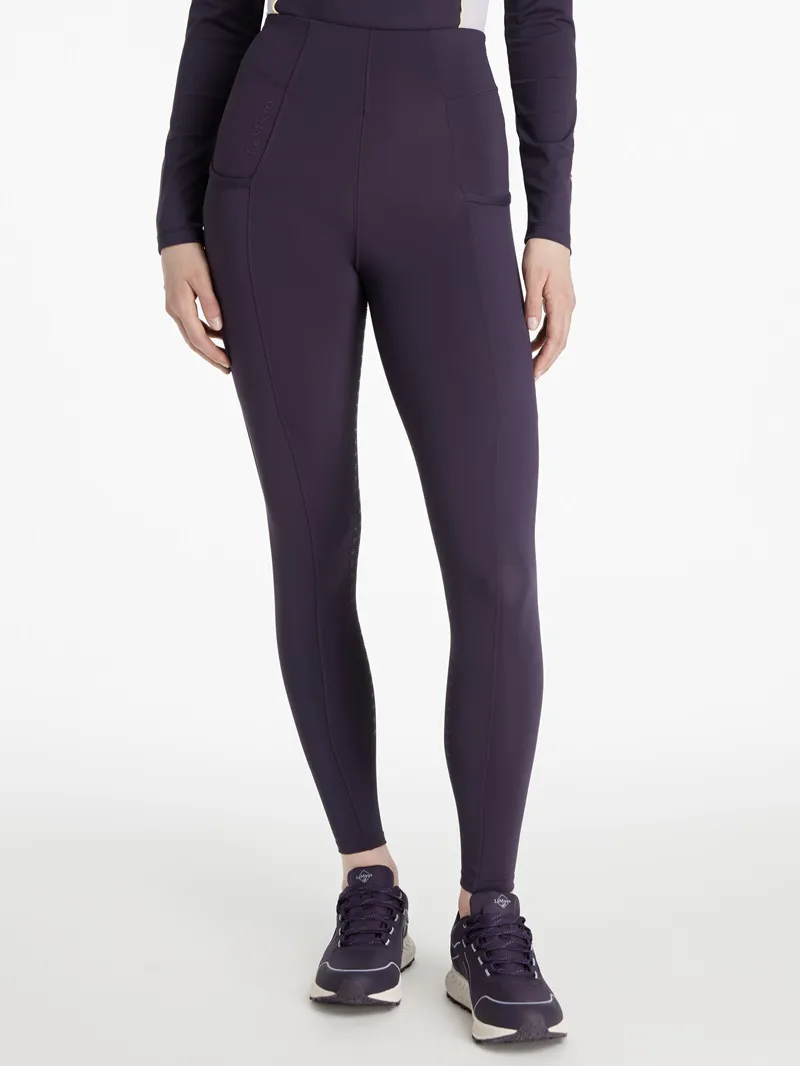LeMieux Naomi Pull On Breeches Ladies in Juniper