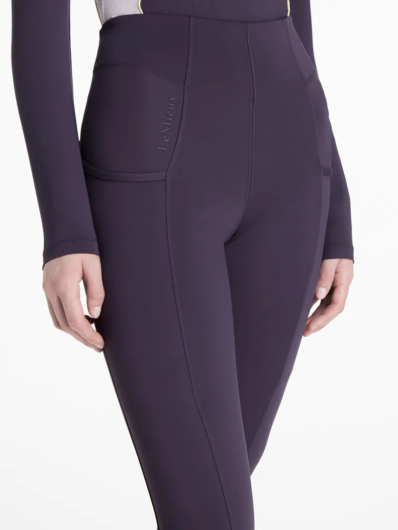 LeMieux Naomi Pull On Breeches Ladies in Juniper-2