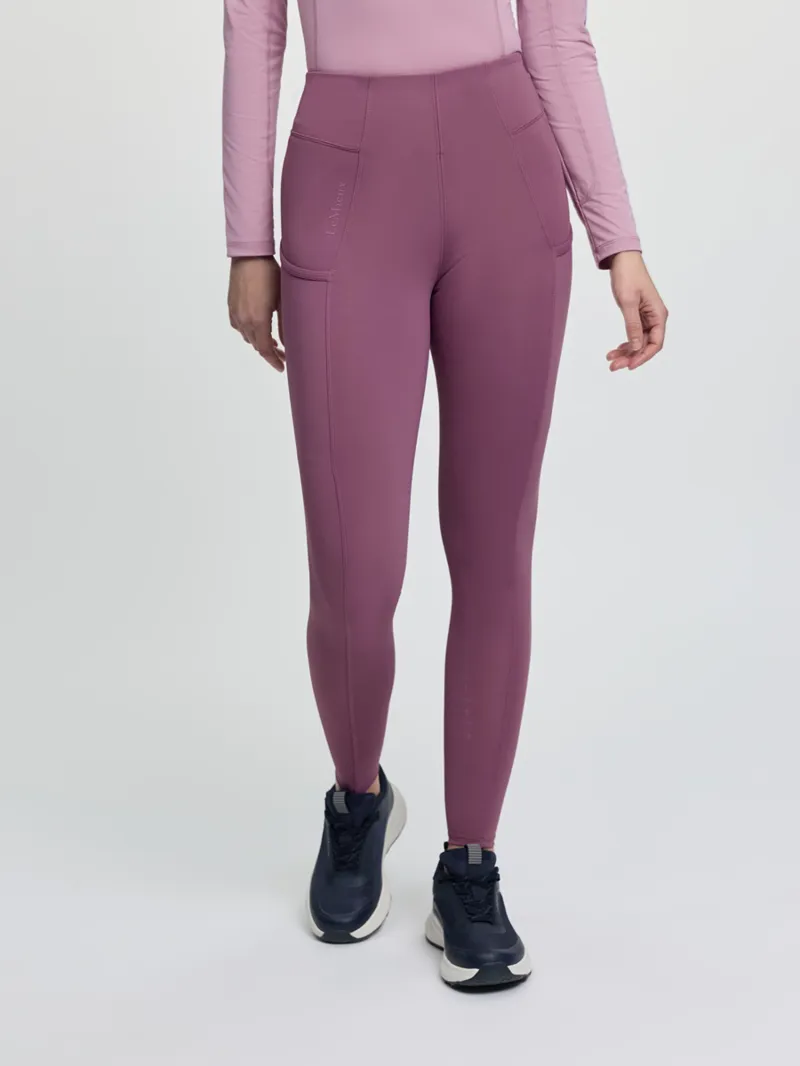 LeMieux Naomi Pull On Breeches Ladies in Mallow-1