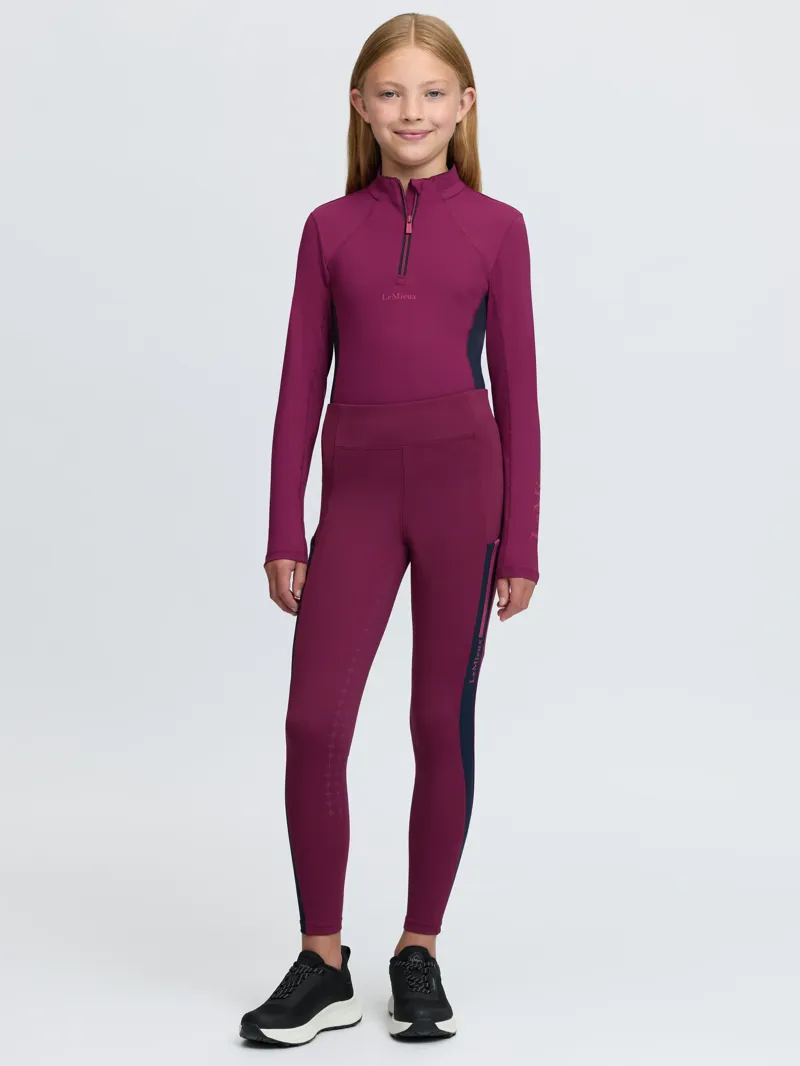 LeMieux Orla Young Rider Pull Ons in Blackberry