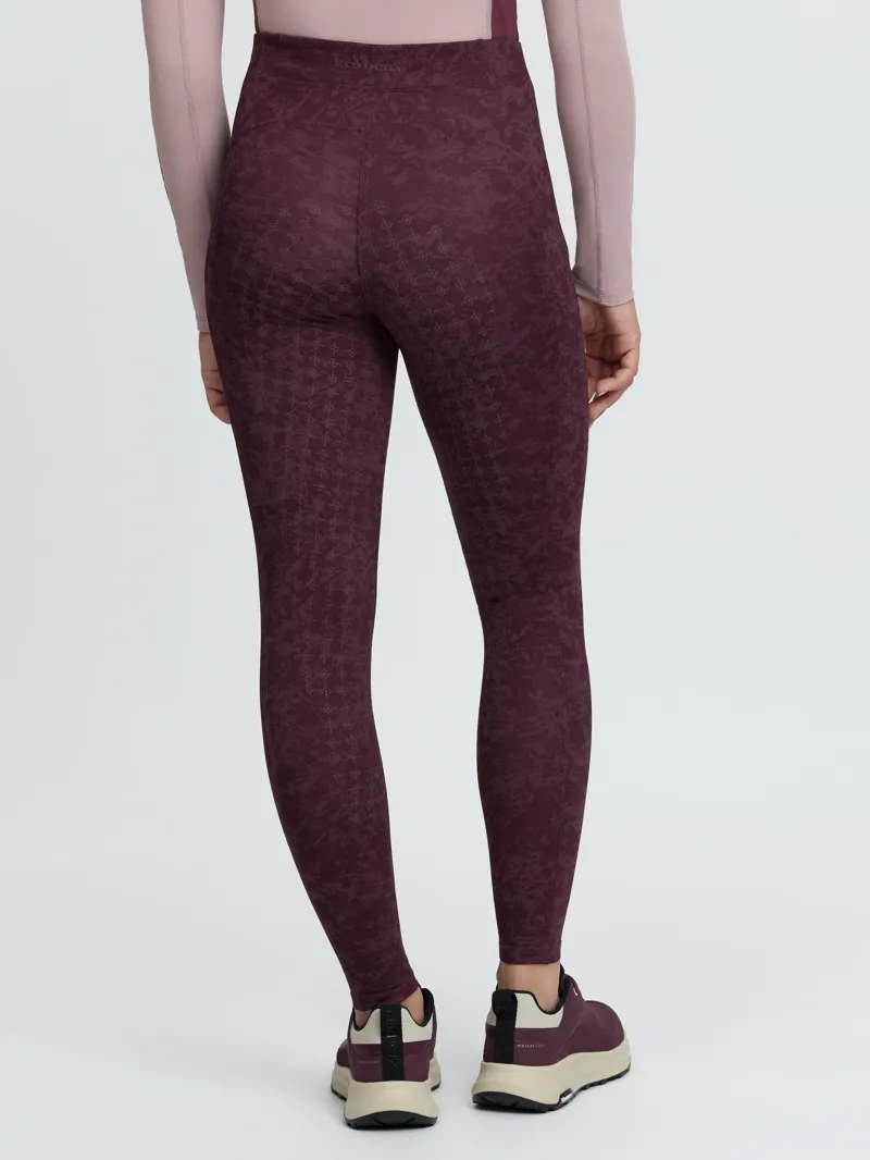 LeMieux Orla Young Rider Pull Ons in Printed Bramble-2