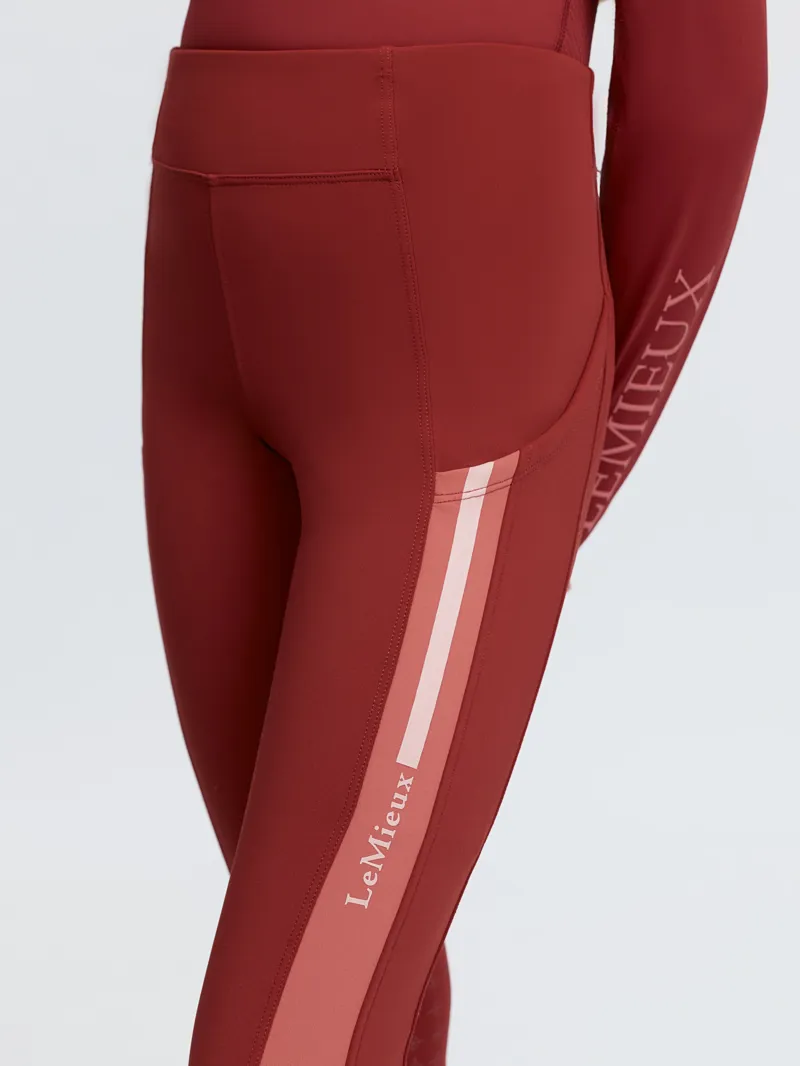 LeMieux Orla Young Rider Pull Ons in Russet-3
