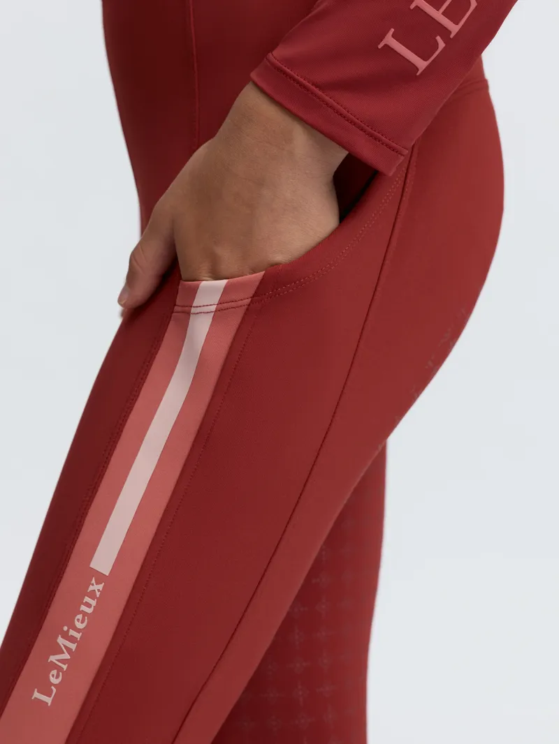 LeMieux Orla Young Rider Pull Ons in Russet-2