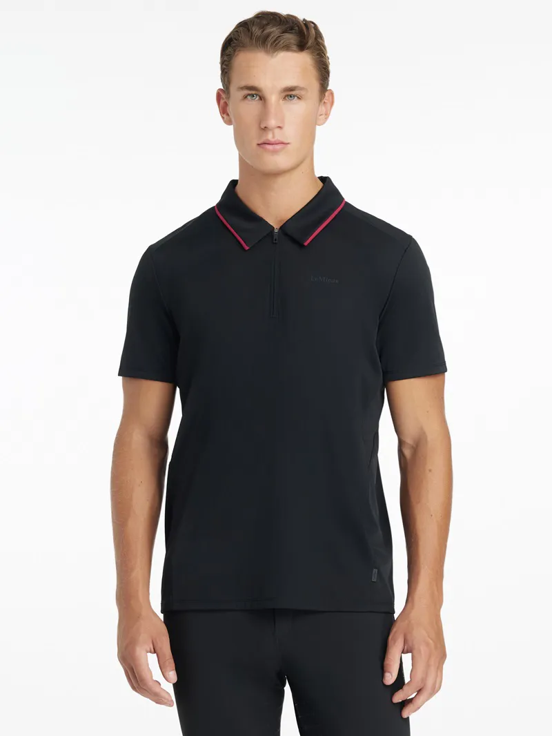 LeMieux Performance Polo Mens in Black