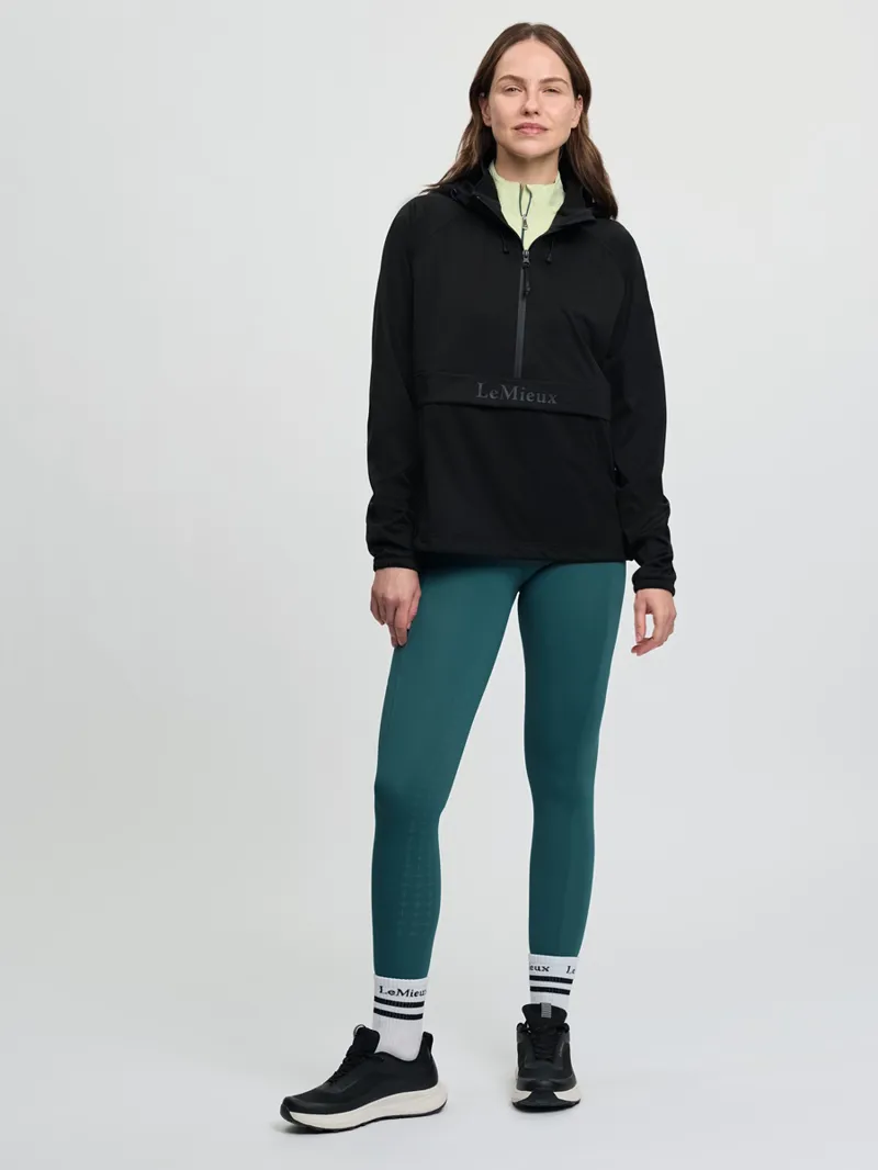 LeMieux Perri Half Zip Waterproof Jacket Ladies in Black-1