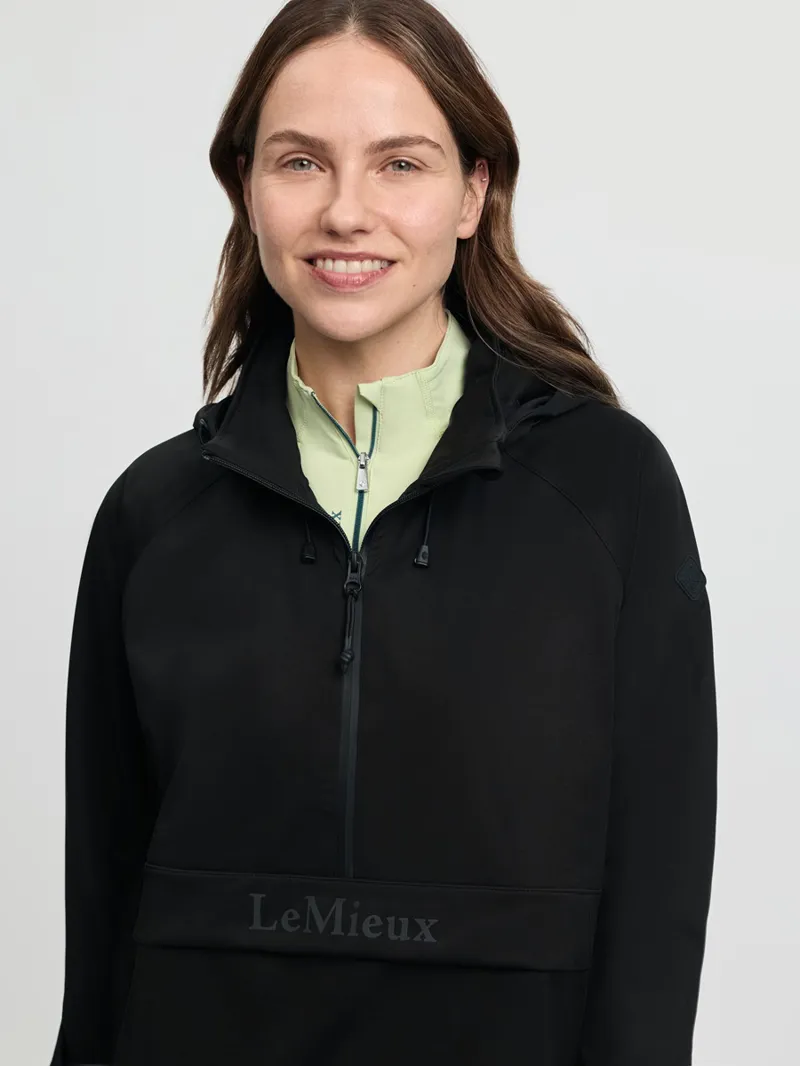 LeMieux Perri Half Zip Waterproof Jacket Ladies in Black-2