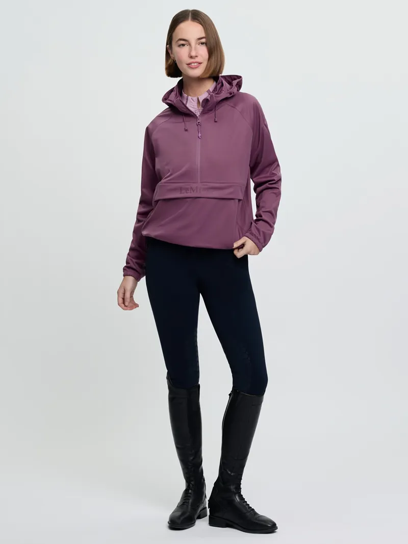 LeMieux Perri Half Zip Waterproof Jacket Ladies in Mallow-1