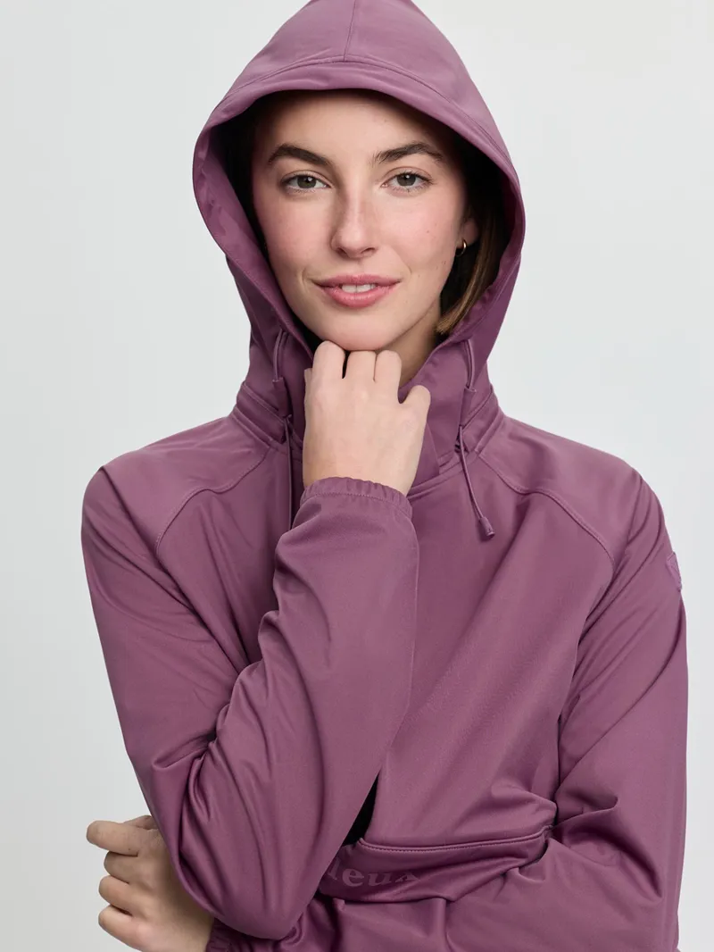LeMieux Perri Half Zip Waterproof Jacket Ladies in Mallow-4