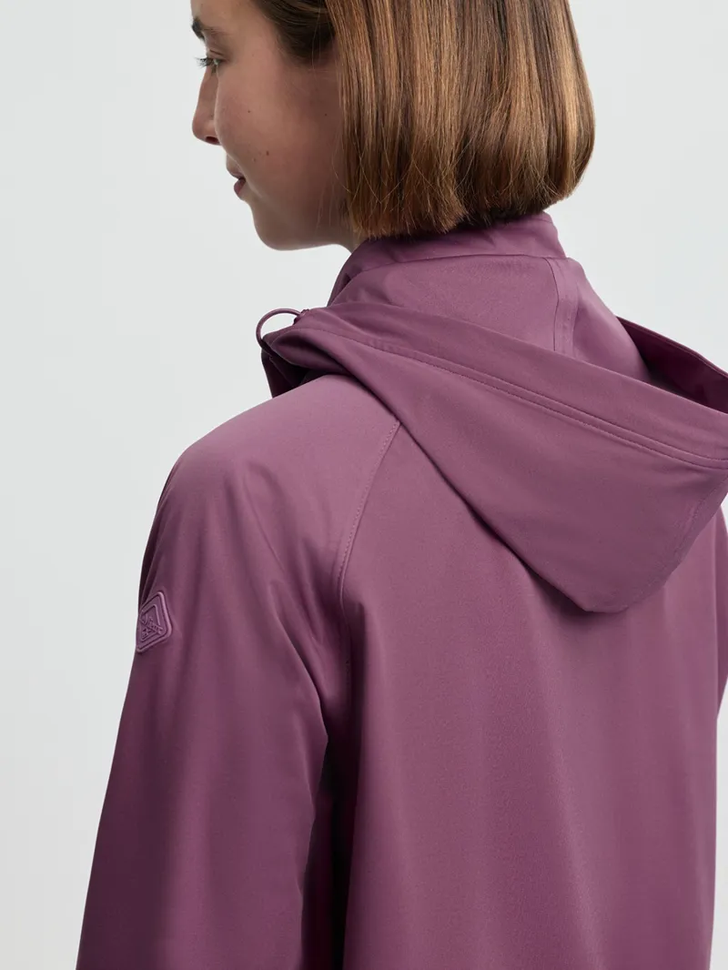 LeMieux Perri Half Zip Waterproof Jacket Ladies in Mallow-5