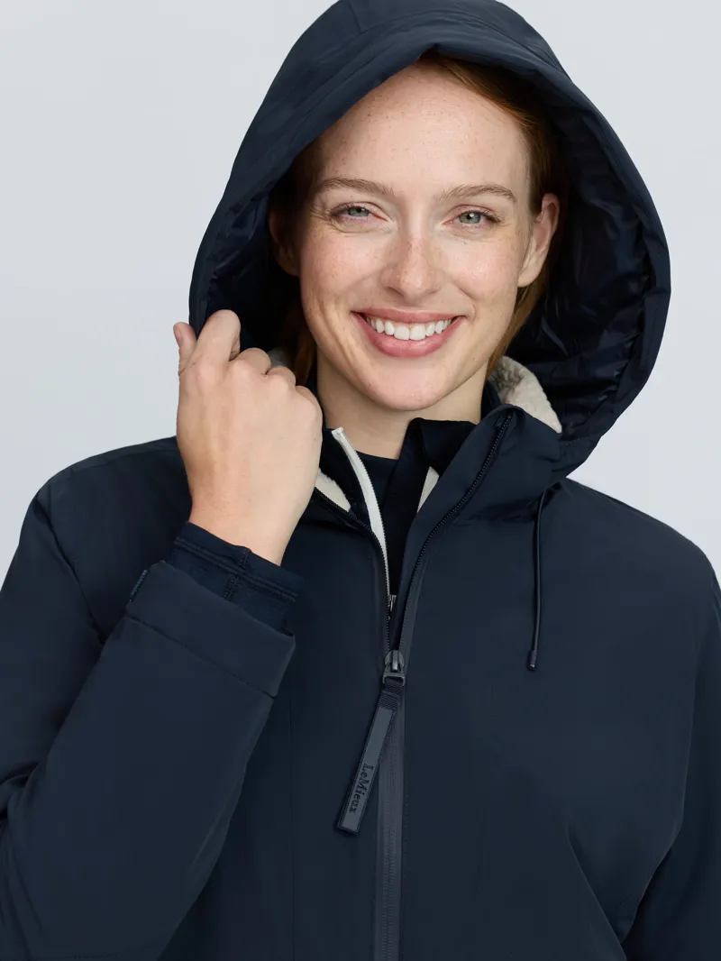 LeMieux Phoebe Half Zip Waterproof Anorak Ladies in Navy-7