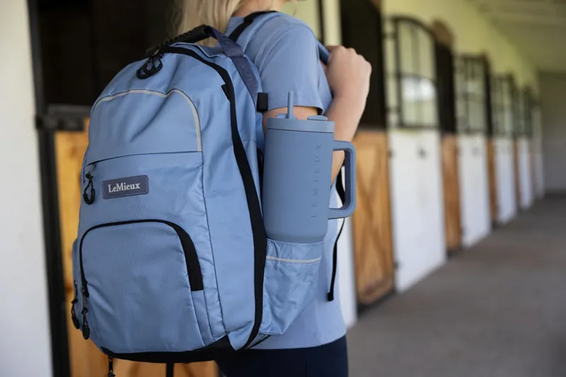 LeMieux Pro Rucksack in Powder Blue-3