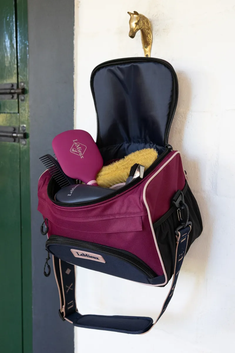 LeMieux ProKit Lite Grooming Bag in Blackberry-1