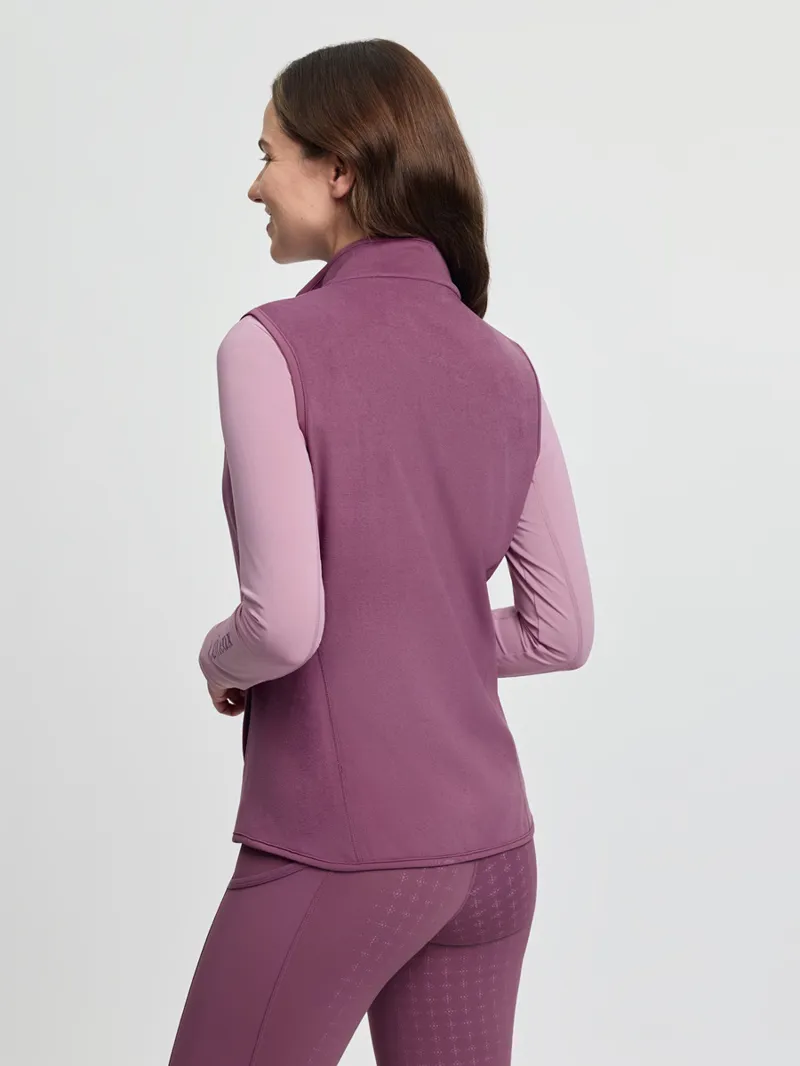 LeMieux Roberta Fleece Gilet Ladies in Mallow-3