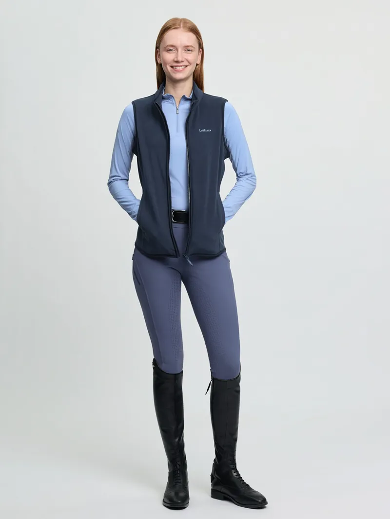 LeMieux Roberta Fleece Gilet Ladies in Navy-5