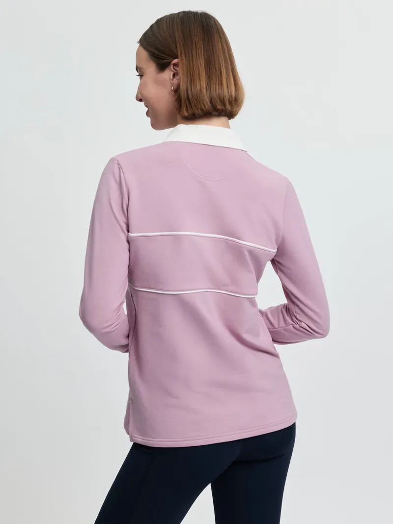 LeMieux Rochelle Rugby Shirt Ladies in Fondant-1